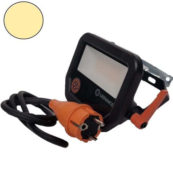Floodlight LED 20 watt Warm Wit OUTDOOR met zeilklem