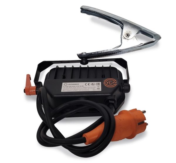 Floodlight LED 20 watt Warm Wit OUTDOOR met zeilklem - Afbeelding 3