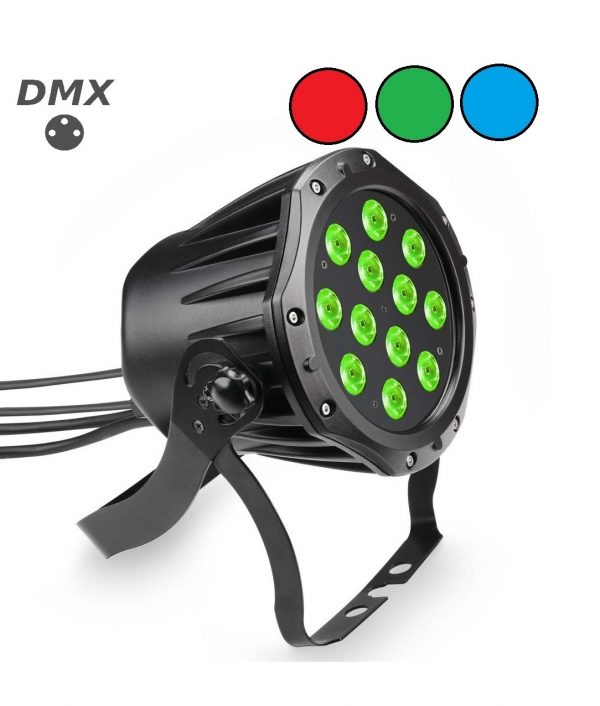 12 x 3 watt outdoor led par voorzien van dmx